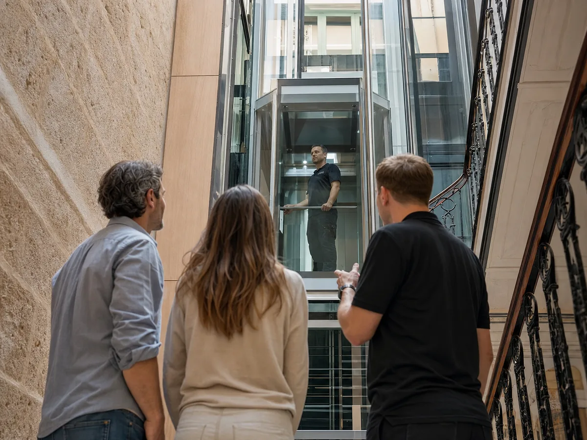 Instalar ascensor en edificio antiguo en Palma en Eleva Balear, Mallorca